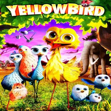 پرنده زرد Yellowbird
